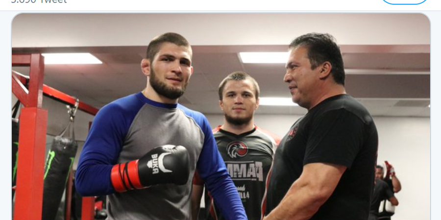 Khabib Nurmagomedov Umumkan Sosok yang Melatihnya Pasca Kepergian Sang Ayah