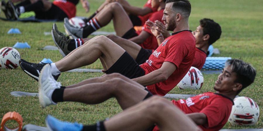 Dipanggil ke TC Timnas Indonesia, Spasojevic Terlihat Latihan di Bali United, Kok Bisa?