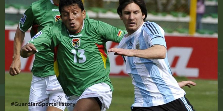 Messi Pernah Muntah di Stadion di Atas Awan, Pelatih Bolivia: Kami Makan Hati Lawan di Ketinggian