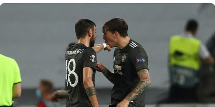 Bruno Fernandes Ungkap Hubungan dengan Victor Lindelof Usai Berseteru