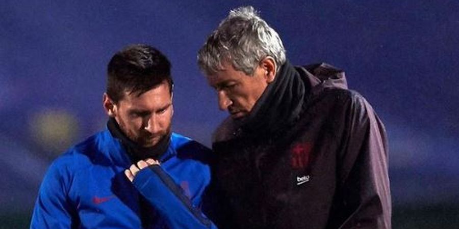 Quique Setien Ungkap Bahwa Lionel Messi Sangat Sulit Diatur