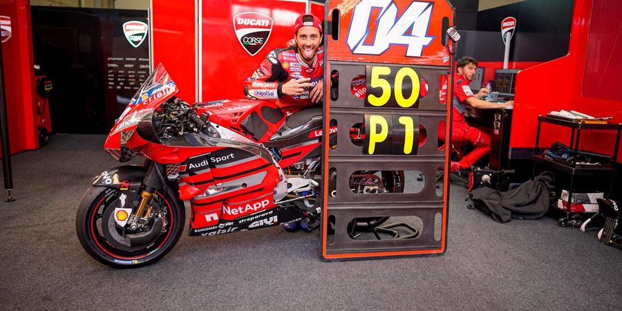 Tempati Peringkat Ke-4, Ducati Nilai Dovizioso Tidak Bisa Adaptasi dengan Ban Michelin