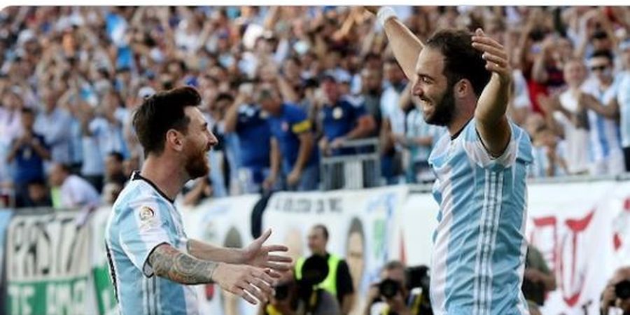 Gonzalo Higuain Beri Peringatan kepada Lionel Messi soal Bek Liga Inggris