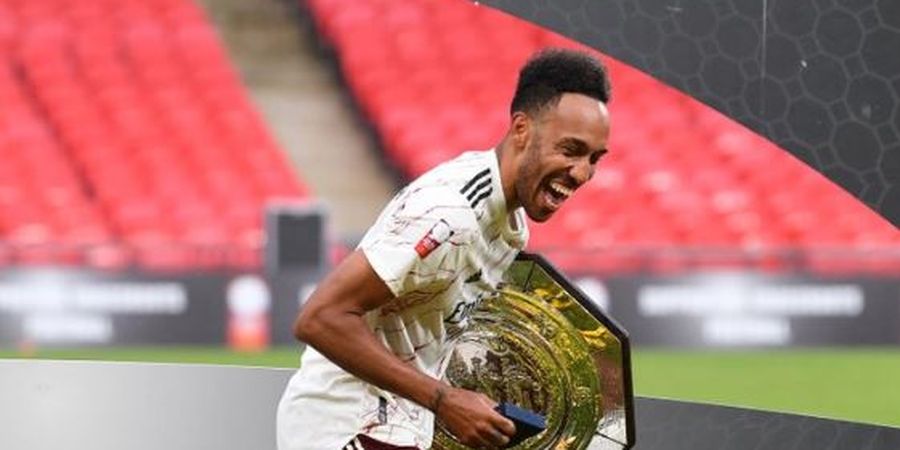 Arsenal Juara Usai Bungkam Liverpool, Aubameyang Jawab Pertanyaan soal Kontrak Baru