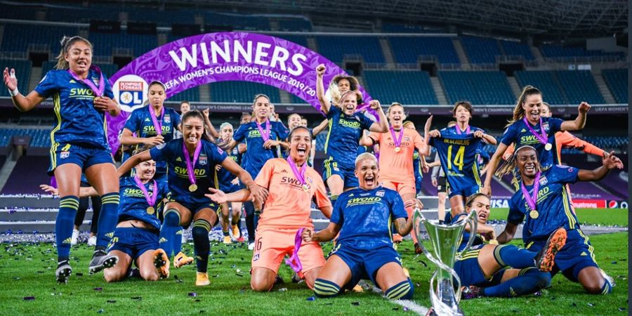 Cetak 33 Gol dalam 7 Laga, Tim Perempuan Lyon Juara Liga Champions Lagi