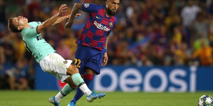 Putus Kontrak dengan Barcelona, Arturo Vidal Segera Gabung Inter Milan