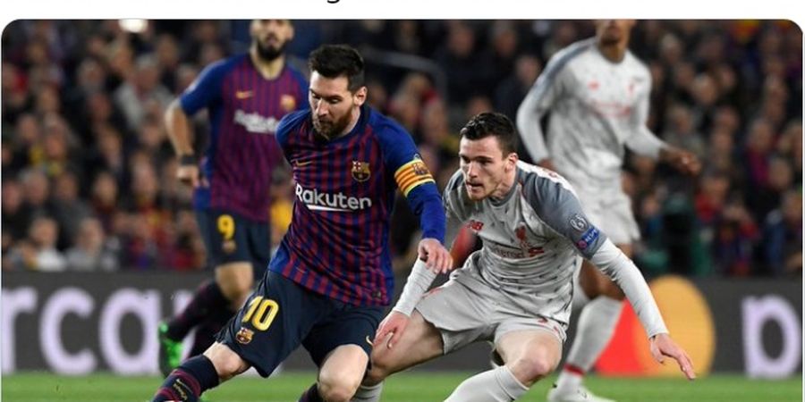 Bek Liverpool Ogah Lihat Lionel Messi Main di Liga Inggris