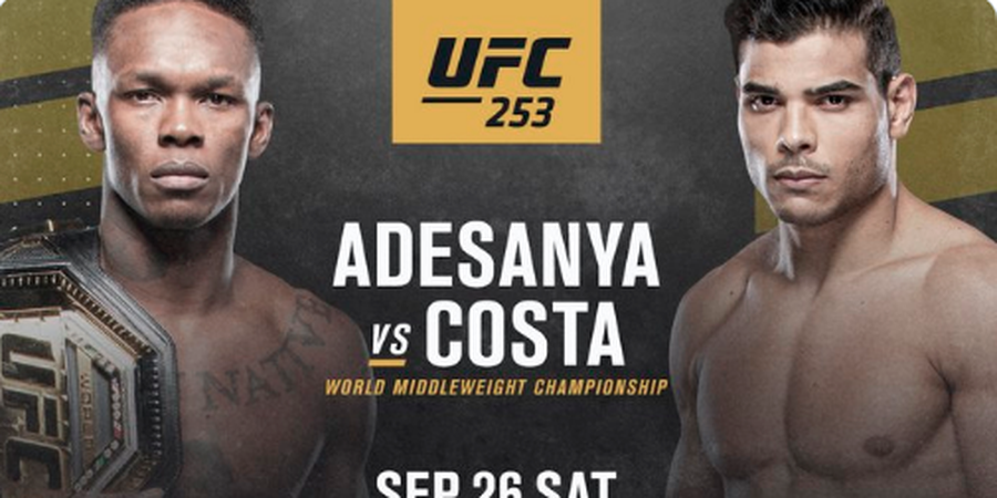 UFC 253 - Paulo Costa Sindir Israel Adesanya Jadi Penerus Usain Bolt