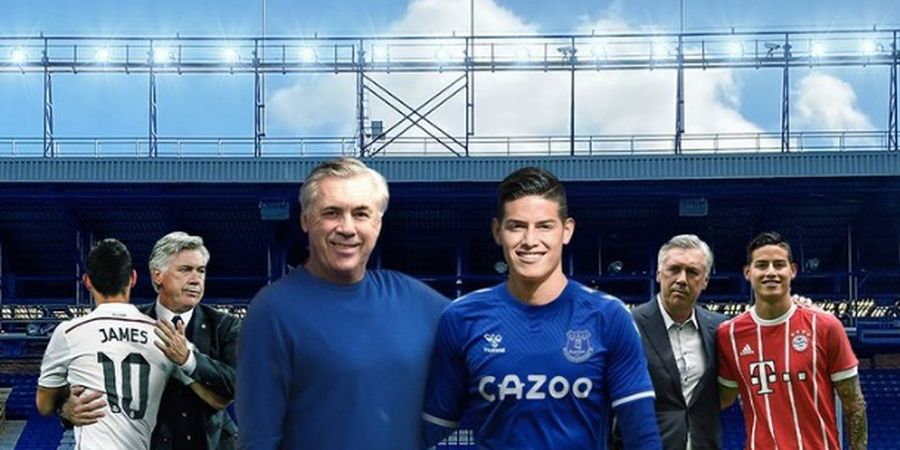 James Rodriguez: Nasib Saya di Everton Seperti Aguero yang Ditinggal Messi