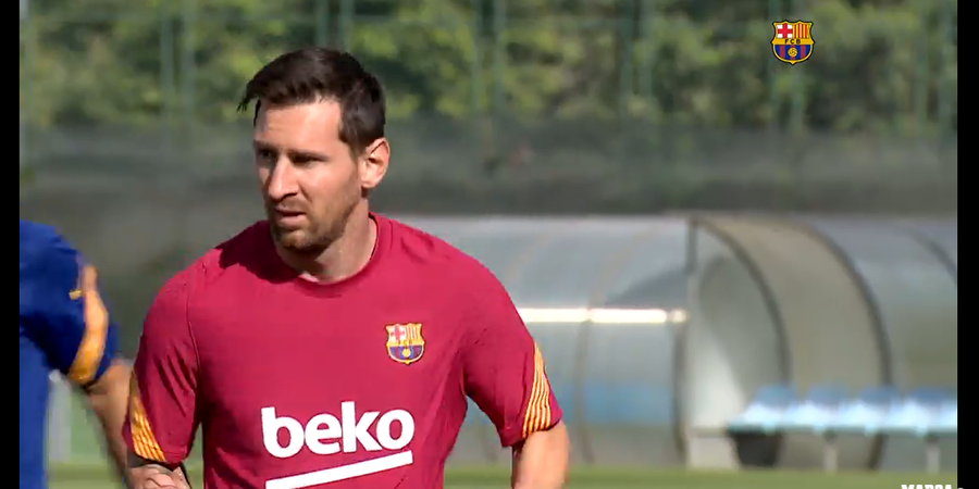 Lionel Messi Akhirnya Latihan Perdana bareng Ronald Koeman