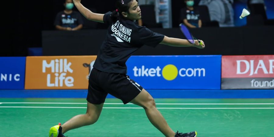 Hasil Denmark Open 2021 - Gregoria Jaga Asa Tunggal Putri, Langkah Siti/Ribka Terhenti