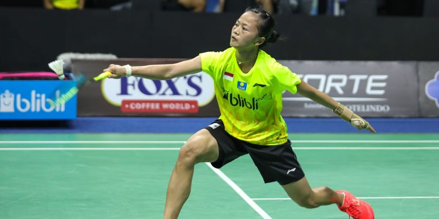 Indonesia Open 2021 - Berjuang 3 Gim, Fitriani Ambyar di Tangan Wakil Jepang