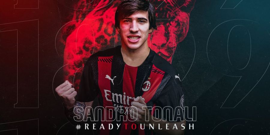 Resmi Berseragam AC Milan, Sandro Tonali: Ini Impian Saya