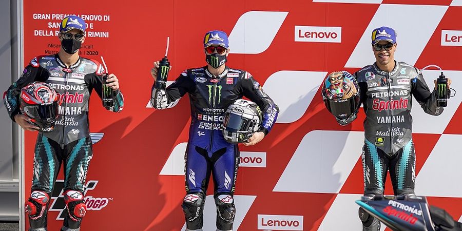 Starting Grid MotoGP San Marino 2020 - Yamaha Dominan, Siapa yang Bisa Lawan?