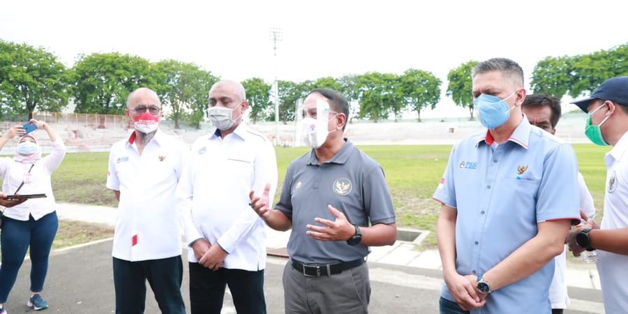 Menpora Kaget dengan Sekitaran Stadion Gelora 10 November Surabaya