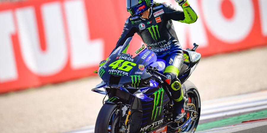 Hasil MotoGP Emilia Romagna 2020 - Valentino Rossi Kembali Ketiban Sial