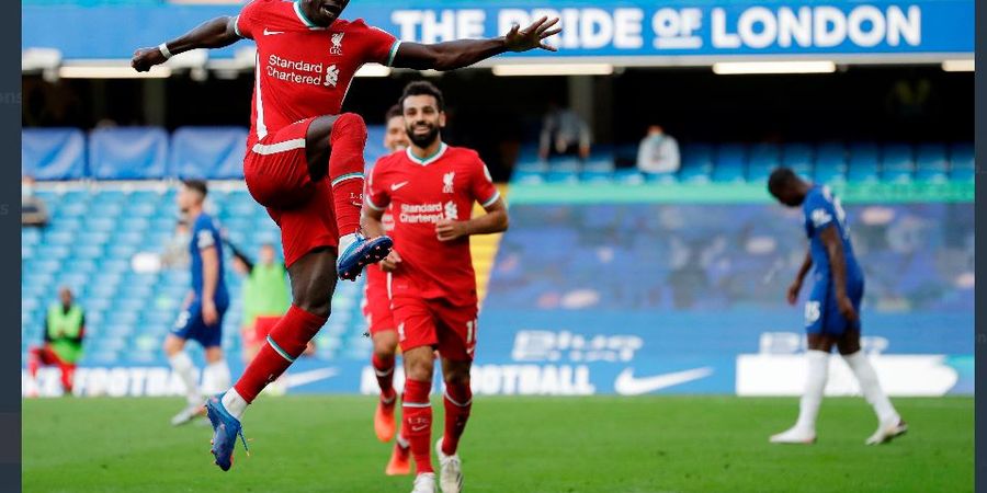 Hasil Liga Inggris - Kepa Blunder Lagi, Brace Sadio Mane Benamkan Chelsea