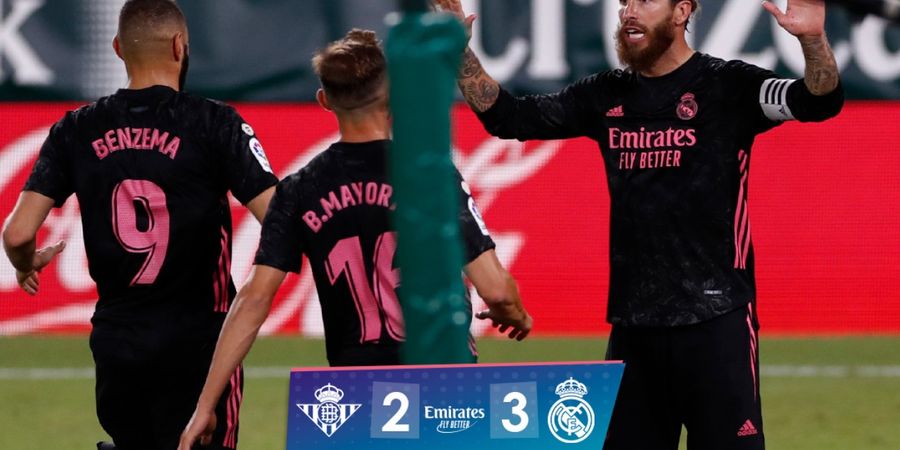 Hasil Liga Spanyol - Real Madrid Raih Tiga Poin Usai Balas-balasan Comeback dengan Real Betis