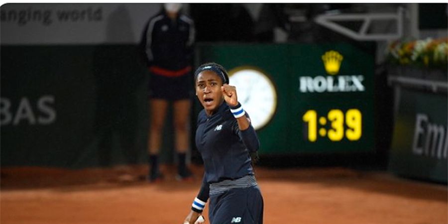 Penampilan Coco Gauff  di French Open 2020 Buat Petenis Inggris Kewalahan