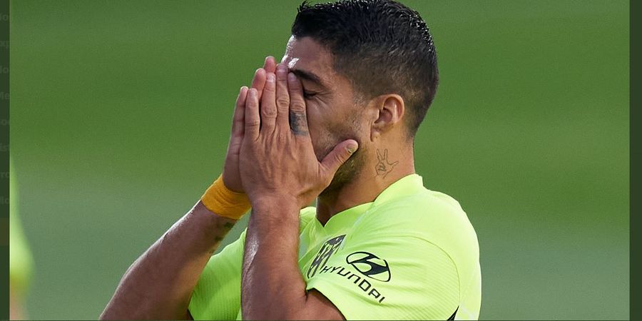 Hasil Liga Spanyol - Luis Suarez Buang Peluang Emas, Atletico Ditahan Klub Promosi 0-0