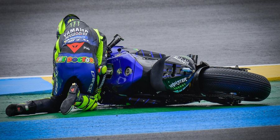 MotoGP Prancis 2020 - Valentino Rossi: Terjatuh seperti Ini adalah Hal Terburuk