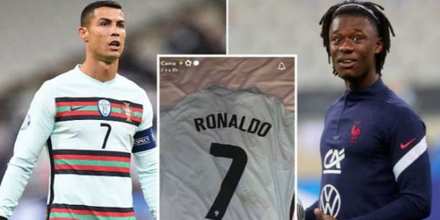 Respons Wonderkid Prancis Usai Dapat Jersi Cristiano Ronaldo: Saya Tidak Akan Mencucinya