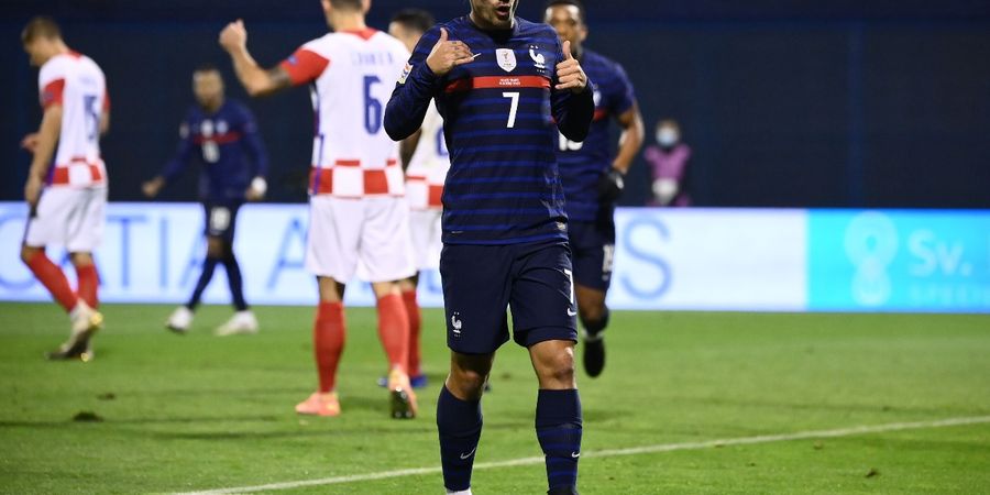 Hasil UEFA Nations League - Gol Griezmann-Mbappe Bawa Prancis Bekuk Kroasia