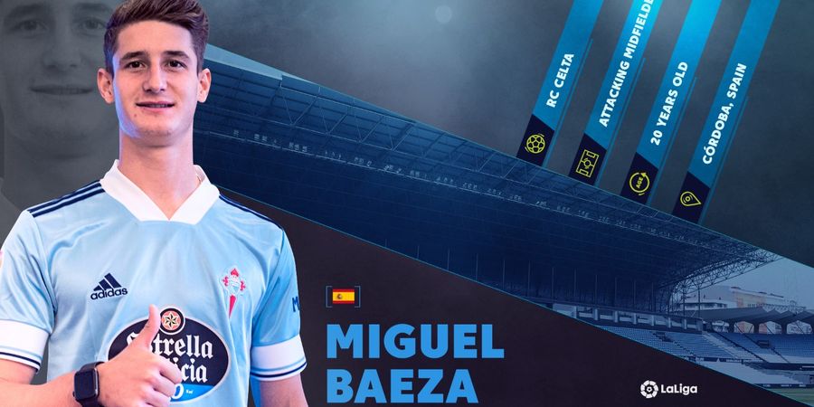 Rising Stars LaLiga - Miguel Baeza: Jebolan Real Madrid, Debut di Celta Vigo