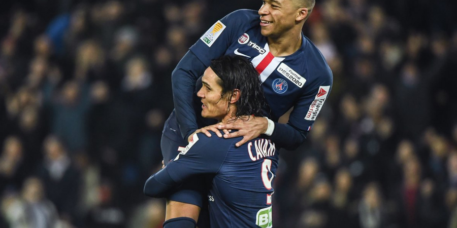 Jelang PSG Vs Man United, Kylian Mbappe Tantang Edinson Cavani