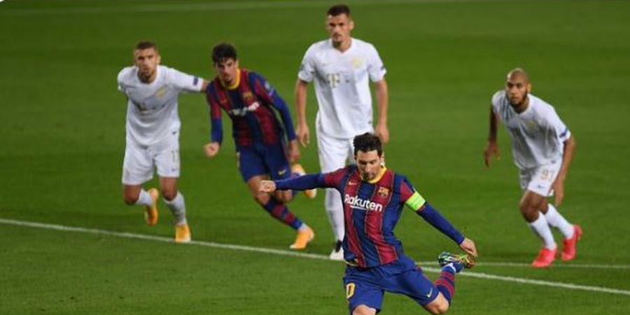 Hasil Liga Champions - Lionel Messi Cetak Sejarah Berkat Gol Menit 27, Barcelona Pesta