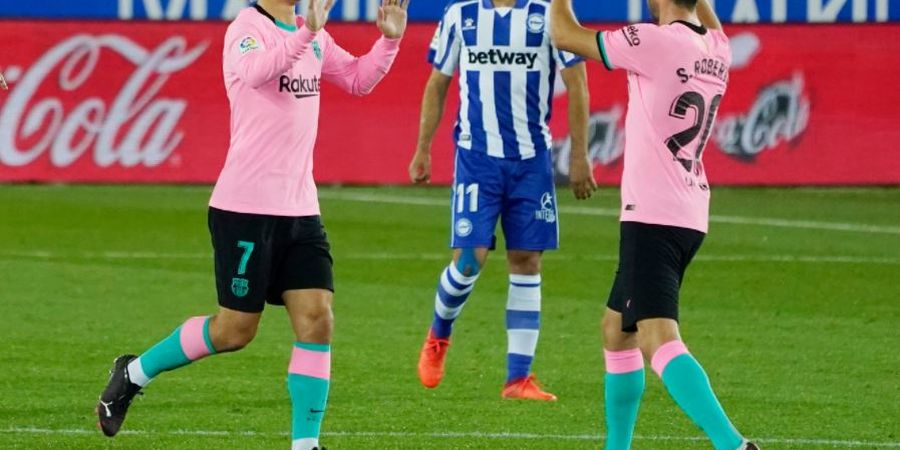 Hasil Liga Spanyol - Antoine Griezmann Akhiri Puasa Gol 3 Bulan, Barcelona Gagal Menang Lagi