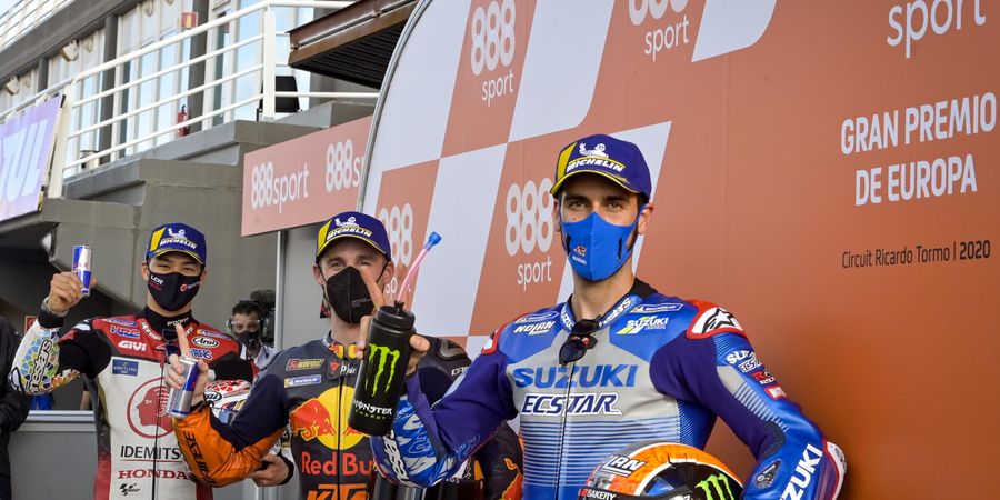 Alex Rins Ungkap Jatuh-Bangun Patah Bahu hingga Jadi Nomor 3 pada MotoGP 2020