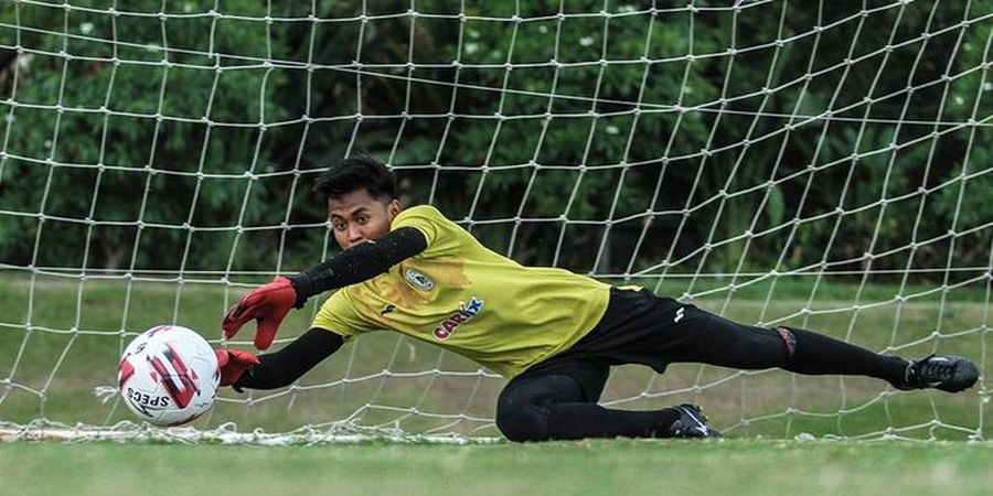 Kiper Muda PSS Sleman Punya Alasan Kuat untuk Tinggal Lebih Lama Bersama Elang Jawa