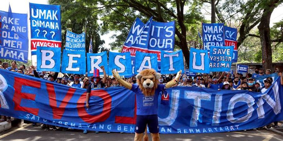 Lelah dengan Dualisme Arema, Aliansi Aremania Gelar Aksi Damai Tuntut Dua Hal