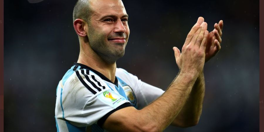 Main 413 Kali bareng Lionel Messi, Javier Mascherano Resmi Gantung Sepatu