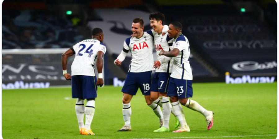 Hasil Liga Inggris - Spurs Tekuk Man City Meski Terus Didominasi