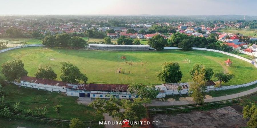 Fokus Pembinaan Academy, Madura United Bangun Stadion Baru   