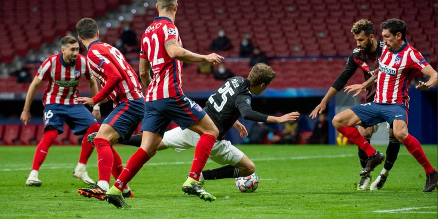 Hasil Liga Champions - Gol Penalti Bayern Muenchen Paksa Atletico Madrid Habis-Habisan di Laga Terakhir Grup A