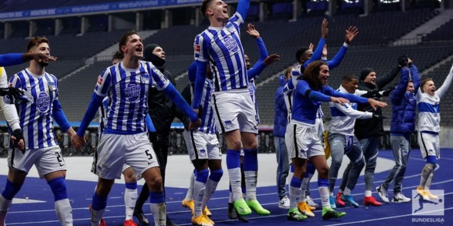 Hasil Lengkap dan Klasemen Bundesliga - Hertha Penguasa Berlin, Bayern Muenchen-RB Leipzig Menggila