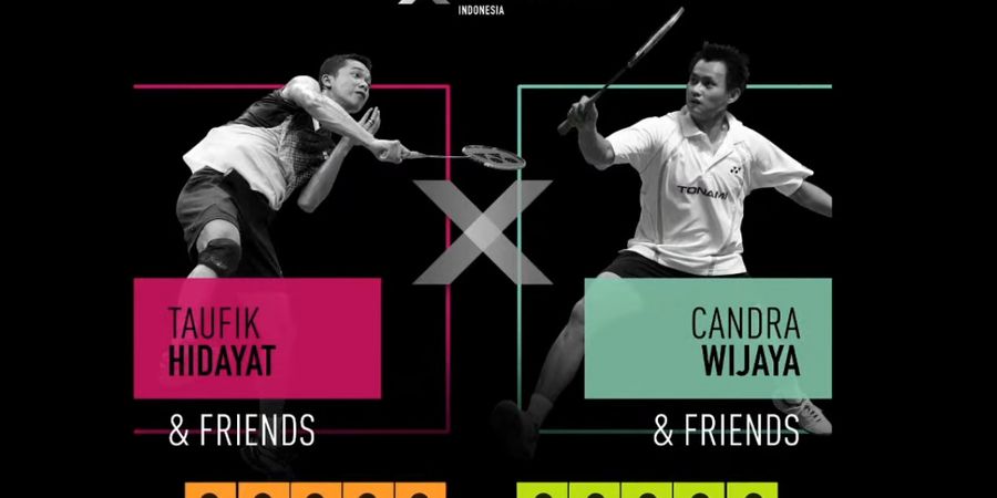 Taufik Hidayat vs Candra Wijaya di Mix and Match, Marcus dan Kevin Gabung Tim Ini