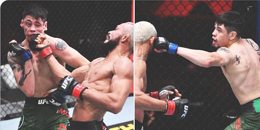 Hasil UFC 256 - Dewa Perang Hadapi Perang Sungguhan, Gelar Juara Tak Berpindah Tangan