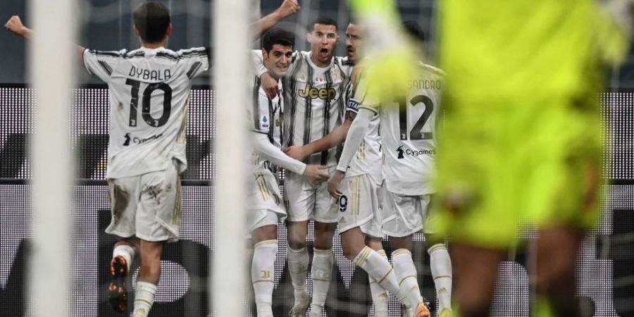 Hasil Liga Italia - Cristiano Ronaldo Cetak Brace Penalti di Laga ke-100, Juventus Lumat Genoa