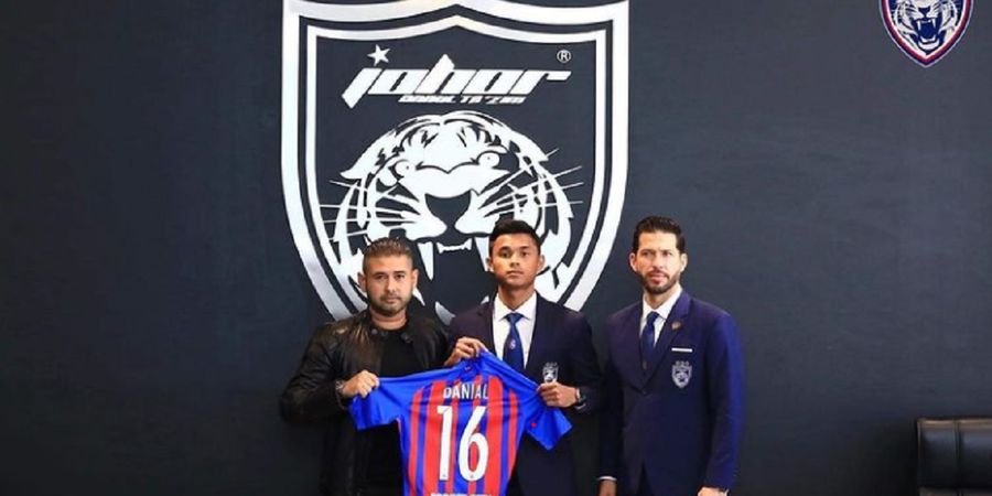 Beda Perlakuan JDT, Syahrian Abimanyu Cukup Syal, Danial Amier Disambut bagai Bintang Dunia