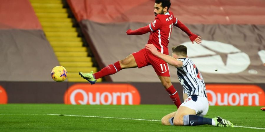 Hasil Babak I Liverpool Vs West Bromwich Albion - Alisson Becker Dibuat Nganggur, Si Merah Unggul 1-0