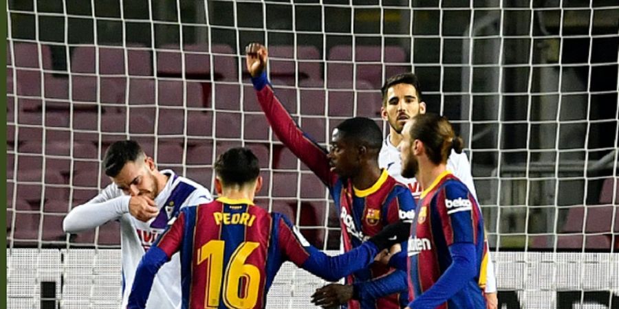 Hasil Liga Spanyol - Hobi Blunder dan Paling Sial soal Penalti, Barcelona Tak Jadi Dipermalukan Eibar Berkat Si Bocah Nakal