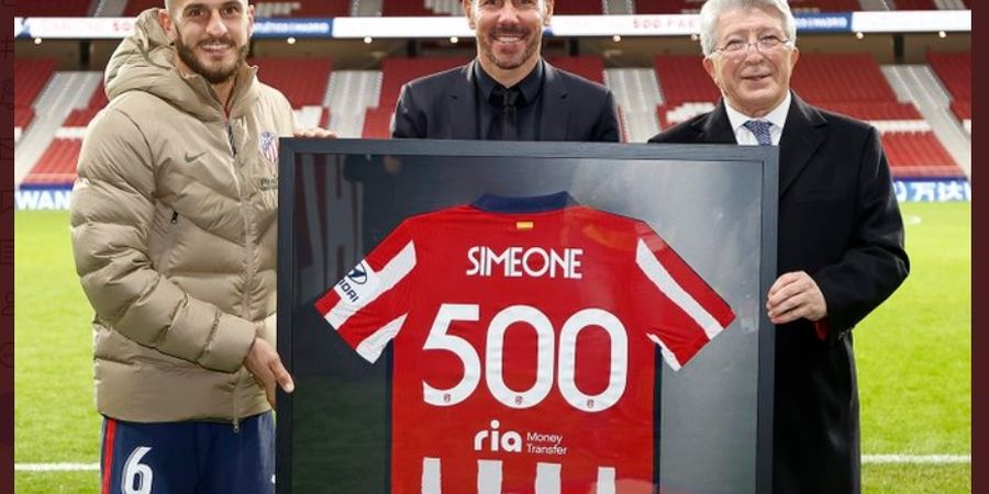 Atletico Madrid Hajar Getafe, Diego Simeone Tembus 500 Pertandingan