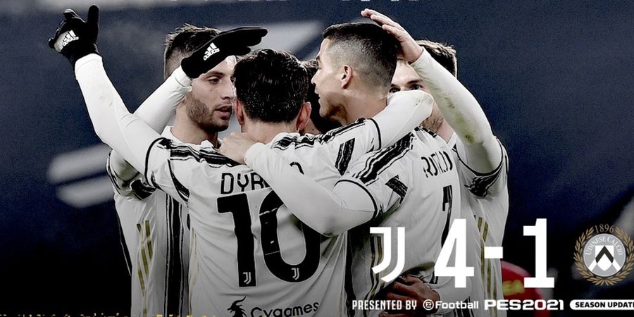 Hasil Liga Italia - Gila-gilaan Sudah Tembus 20 Gol, Cristiano Ronaldo Pimpin Kemenangan Juventus