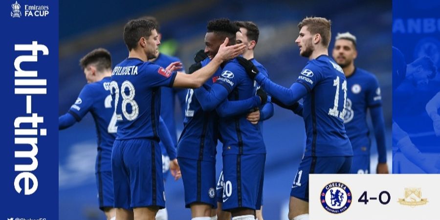 Hasil Piala FA - Gawang Bersih, Chelsea dan Man City Menang Besar