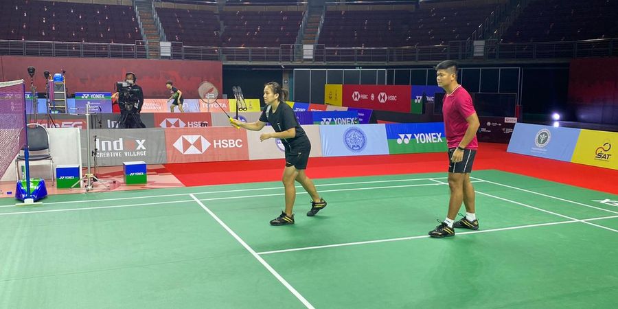 Thailand Open I 2021 -  Latihan Perdana, Tim Indonesia Beradaptasi dengan Impact Arena