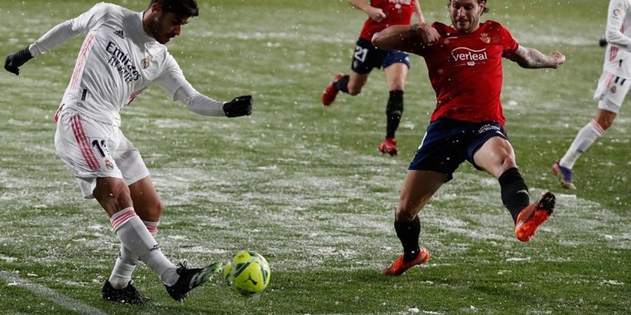 Hasil Liga Spanyol - Real Madrid Gagal Jinakkan Tim Zona Degradasi di Tengah Hujan Salju